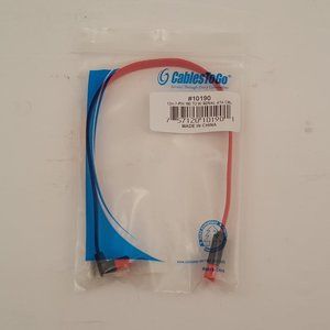 Cables To Go / C2G 12" 7-PIN 180° to 90° Serial ATA Cable | #10190